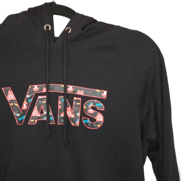Rare Vans x DabsMyla Black Long Sleeve Hoodie - Size XS - Picture 1 of 4